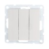 Миниатюра фото выключатель lk studio 3-кл.(схема 1+1+1) 16 a, 250 b (белый) lk60 862104-1 | 220svet.ru