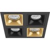 Миниатюра фото встраиваемый светильник lightstar domino quadro (214547+214503+214507+214503+214507) d54703070307 | 220svet.ru
