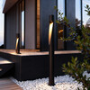 Миниатюра фото ландшафтный светильник 3000k elektrostandard recess 35177/f черный | 220svet.ru