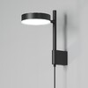 Миниатюра фото настенный светодиодный светильник elektrostandard 40129/led черный a064592 | 220svet.ru