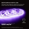 Миниатюра фото лента apeyron 14w/m 512led/m cob фиолетовый 2m 206оо | 220svet.ru