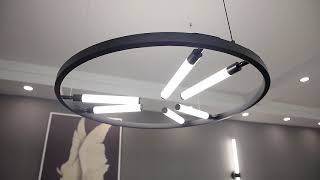 Миниатюра фото подвесная светодиодная люстра st luce bisaria sl393.403.06 | 220svet.ru