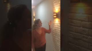 Миниатюра фото настенный светильник crystal lux clt 013 bl | 220svet.ru